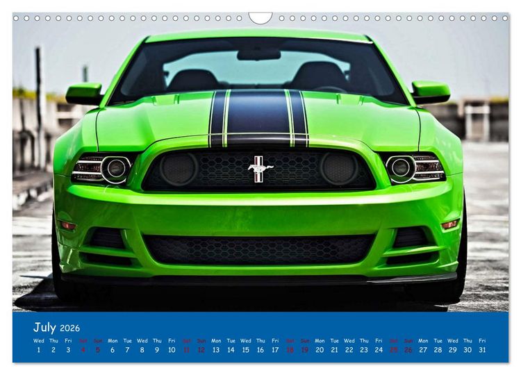 Produktbild: Great American cars (Wall Calendar 2026 DIN A3 landscape), CALVENDO 12 Month Wall Calendar