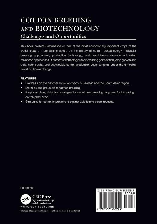 Produktbild: Cotton Breeding and Biotechnology