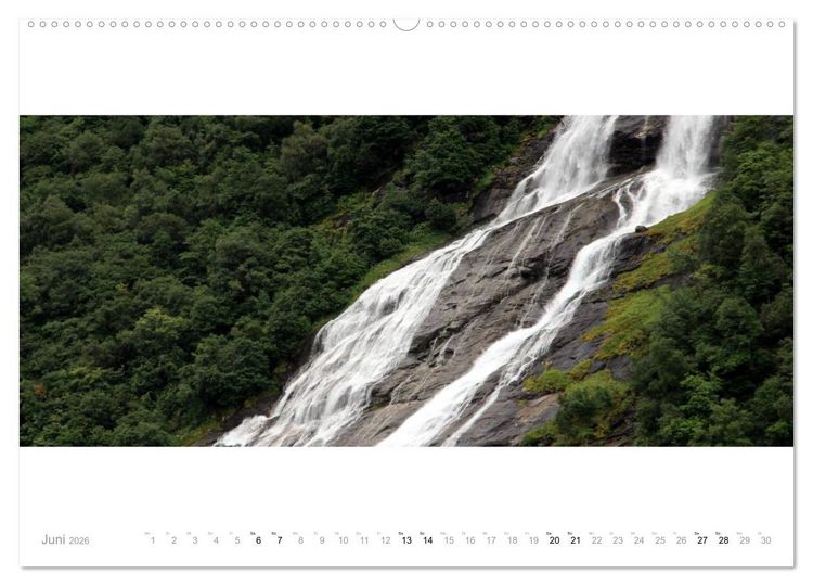 Produktbild: Panoramen der norwegischen K&uuml;ste (hochwertiger Premium Wandkalender 2026 DIN A2 quer), Kunstdruck in Hochglanz