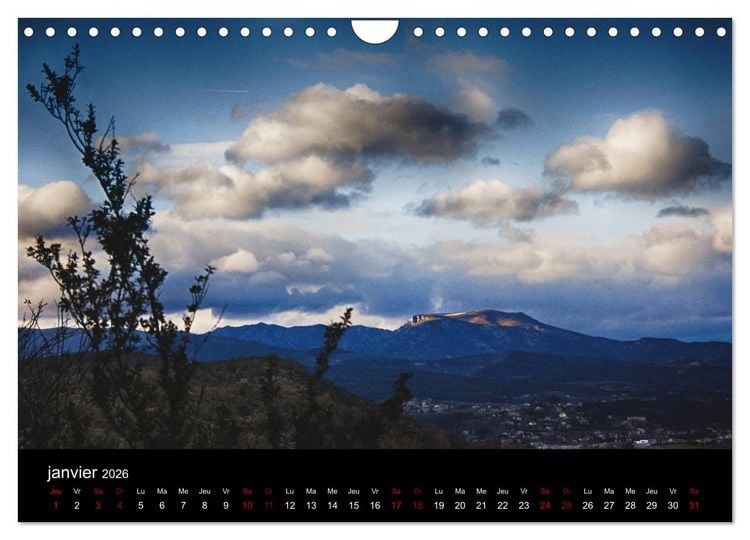 Produktbild: Horizons ard&eacute;chois (Calendrier mural 2026 DIN A4 vertical), CALVENDO calendrier mensuel
