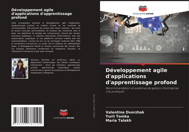Produktbild: D&eacute;veloppement agile d'applications d'apprentissage profond