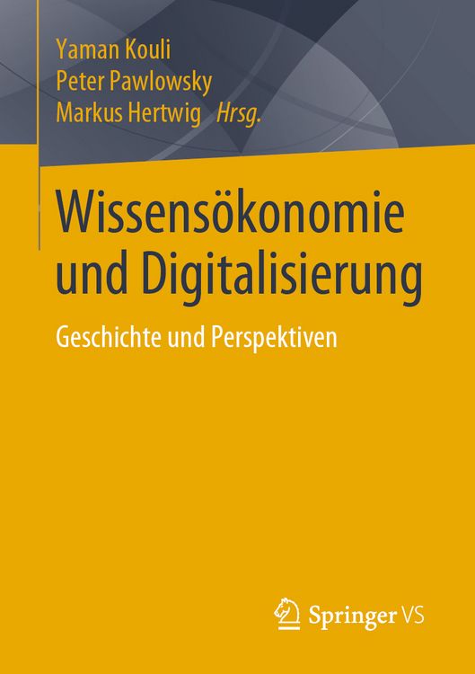 Produktbild: Wissens&ouml;konomie und Digitalisierung