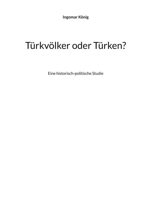 Produktbild: T&uuml;rkv&ouml;lker oder T&uuml;rken?