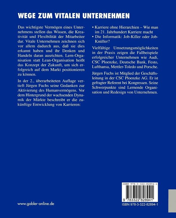 Produktbild: Wege zum vitalen Unternehmen