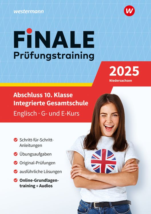 Produktbild: FiNALE Prüfungstraining Abschluss Integrierte Gesamtschule Niedersachsen. Englisch 2025
