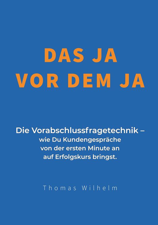 Produktbild: Das Ja vor dem Ja