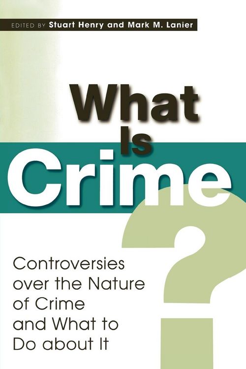 Produktbild: What Is Crime?