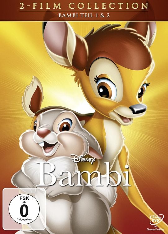 Produktbild: Bambi - Doppelpack (Disney Classics + 2. Teil) [2 DVDs]