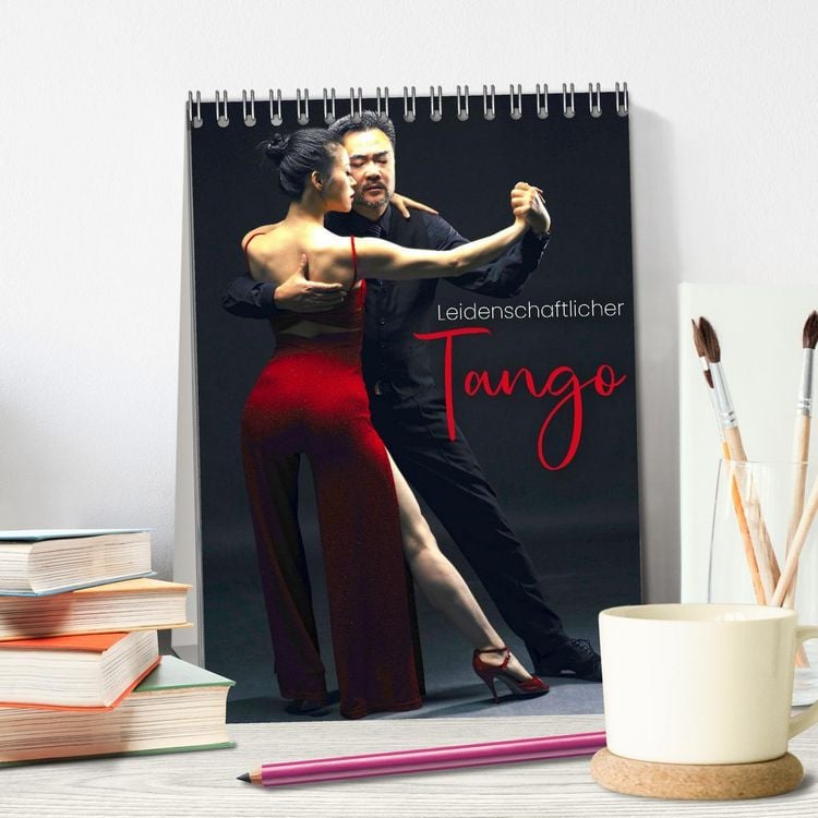 Produktbild: Leidenschaftlicher Tango (Tischkalender 2026 DIN A5 hoch), CALVENDO Monatskalender