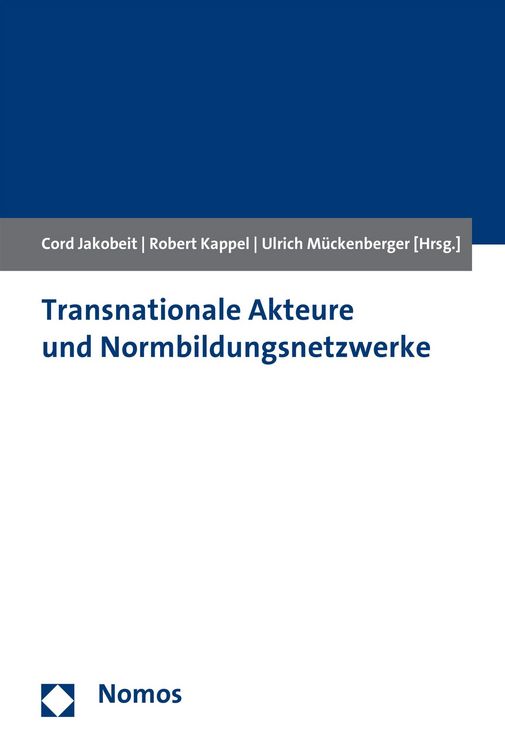 Produktbild: Transnationale Akteure und Normbildungsnetzwerke