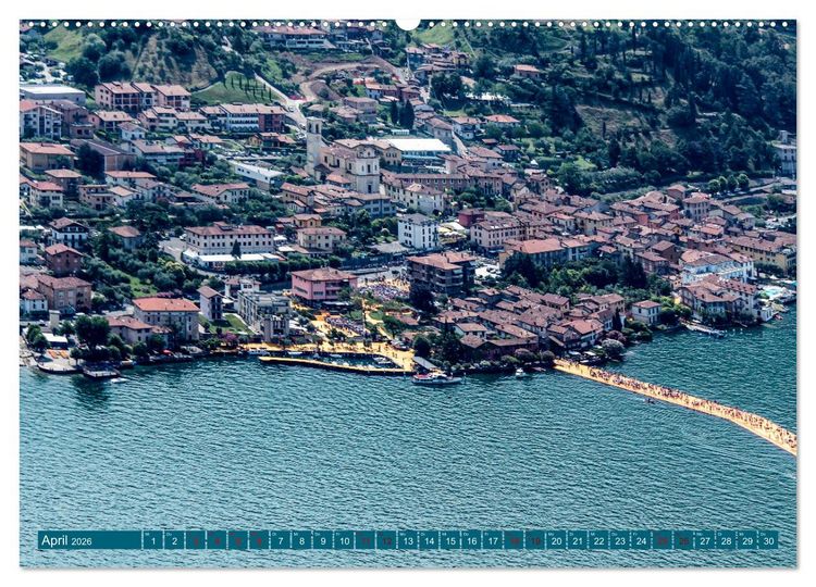 Produktbild: Iseo-See (Wandkalender 2026 DIN A2 quer), CALVENDO Monatskalender