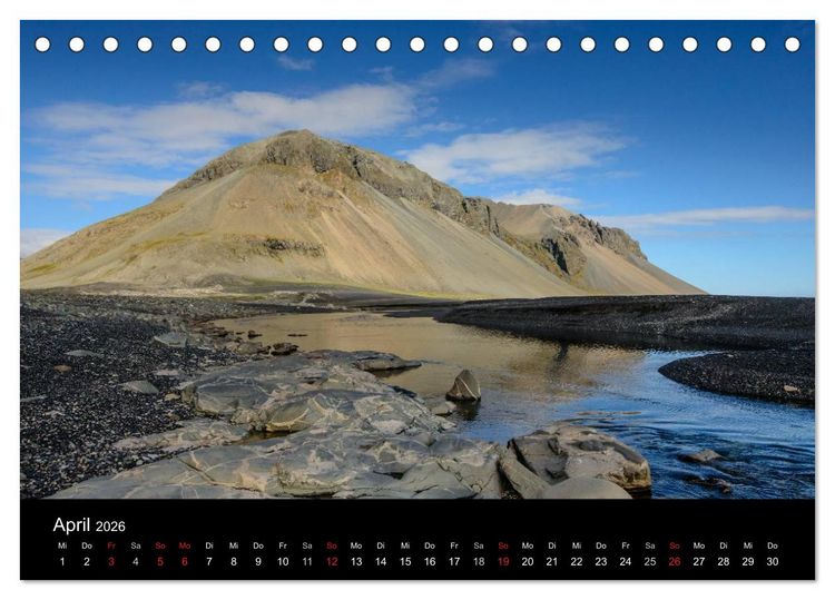 Produktbild: Faszination Island (Tischkalender 2026 DIN A5 quer), CALVENDO Monatskalender