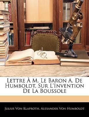 Produktbild: Von Klaproth, J: Fre-Lettre M Le Baron a De Hum