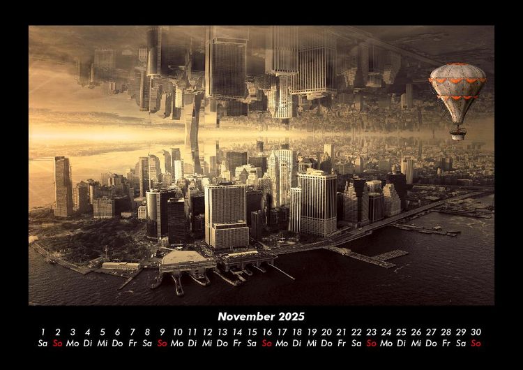 Produktbild: Mit Fantasy durch's Jahr 2025 Fotokalender DIN A3