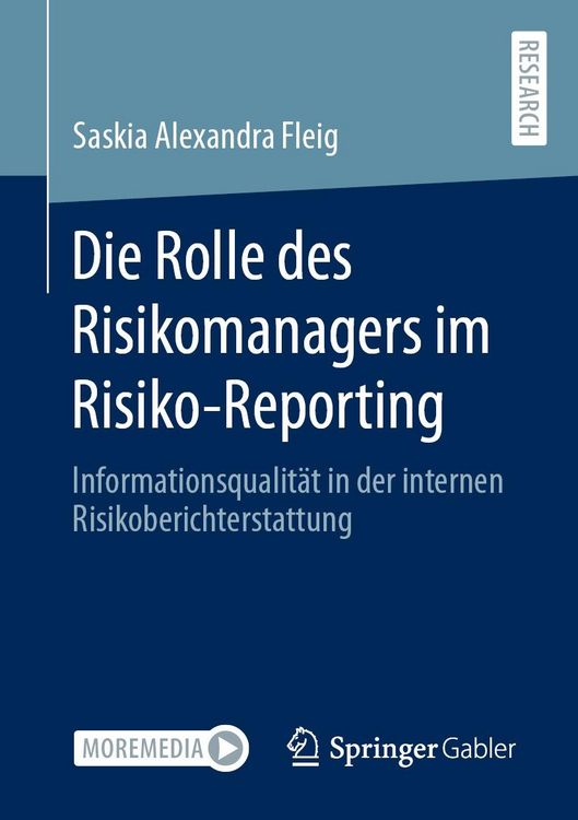 Produktbild: Die Rolle des Risikomanagers im Risiko-Reporting