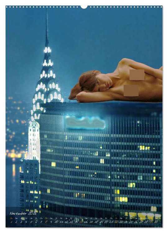 Produktbild: Big Apple Akt (Wandkalender 2026 DIN A2 hoch), CALVENDO Monatskalender