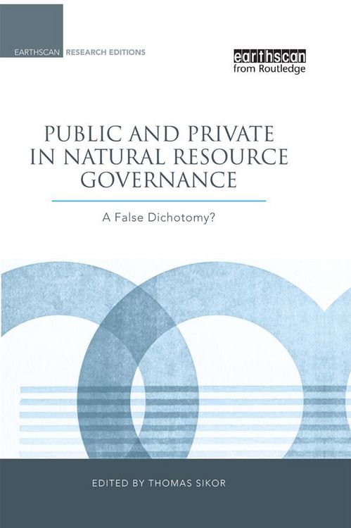 Produktbild: Public and Private in Natural Resource Governance