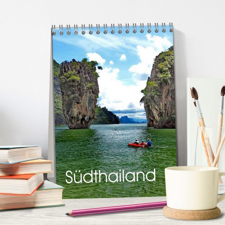 Produktbild: S&uuml;dthailand (Tischkalender 2027 DIN A5 hoch), CALVENDO Monatskalender