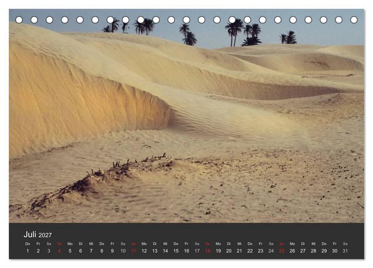 Produktbild: W&uuml;sten, wilde Sch&ouml;nheiten (Tischkalender 2027 DIN A5 quer), CALVENDO Monatskalender