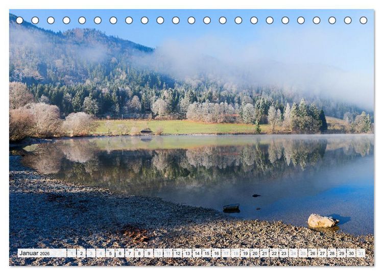 Produktbild: Schliersee-Idylle (Tischkalender 2026 DIN A5 quer), CALVENDO Monatskalender