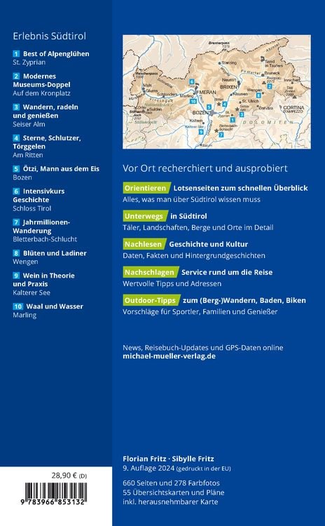Produktbild: MICHAEL M&Uuml;LLER Reisef&uuml;hrer S&uuml;dtirol