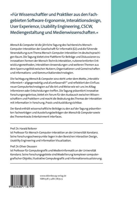 Produktbild: Mensch & Computer 2012