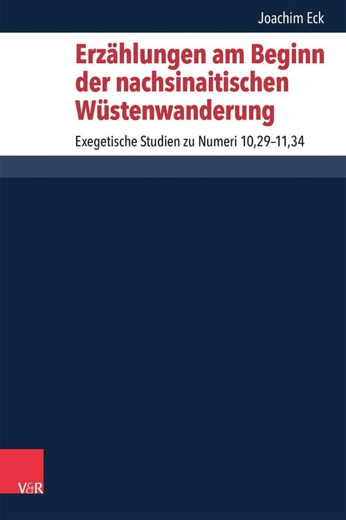 Produktbild: Erzählungen am Beginn der nachsinaitischen Wüstenwanderung