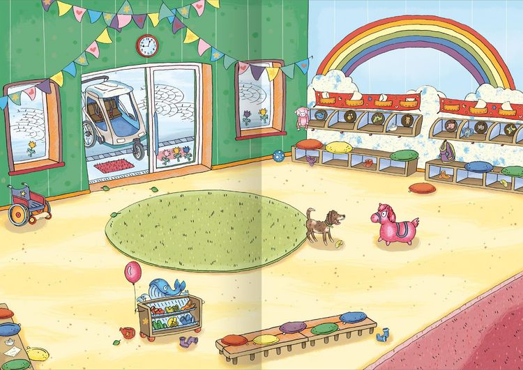 Produktbild: Mein Stickerheft – Kindergarten