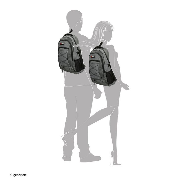 Produktbild: HTI-Living Rucksack 47 mit Laptopfach Rucksack 47 mit Laptopfach