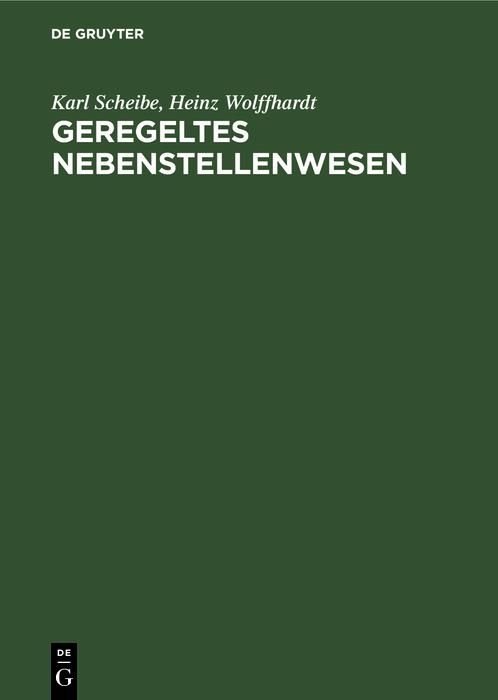 Produktbild: Geregeltes Nebenstellenwesen