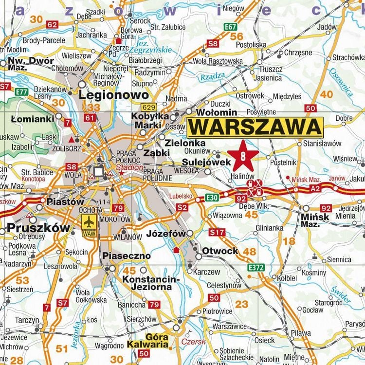 Produktbild: MARCO POLO Reisekarte Polen 1:700.000