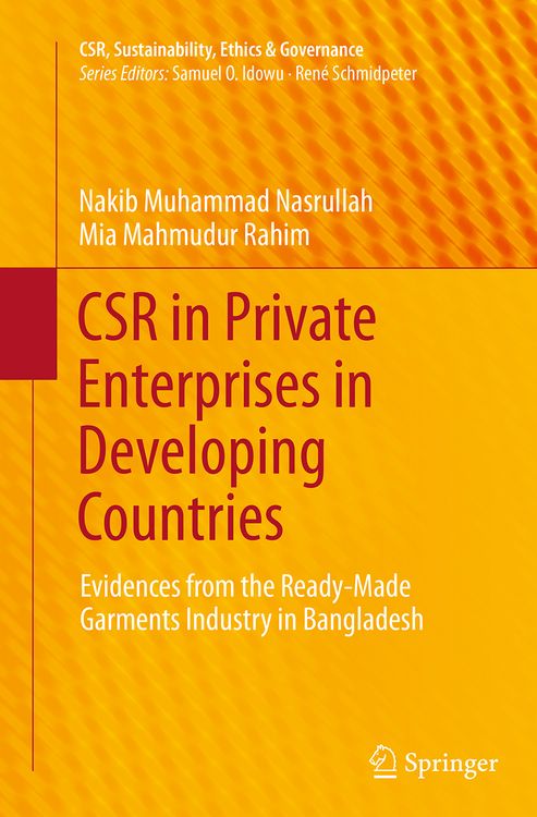Produktbild: CSR in Private Enterprises in Developing Countries