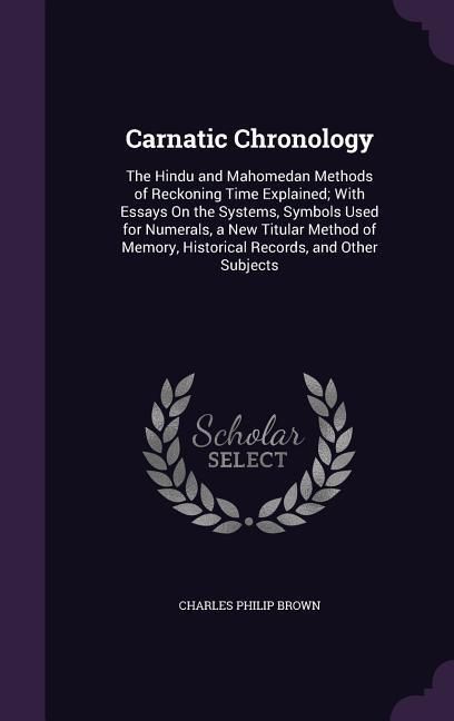 Produktbild: Carnatic Chronology