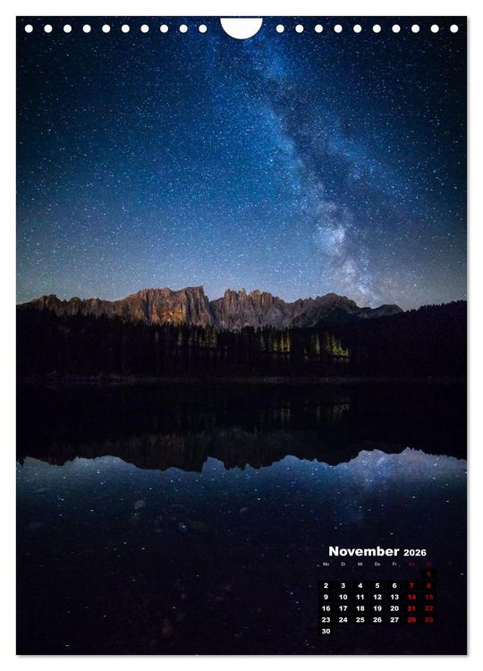 Produktbild: Dolomiten - Reise um die bleichen Berge zu entdecken (Wandkalender 2026 DIN A4 hoch), CALVENDO Monatskalender