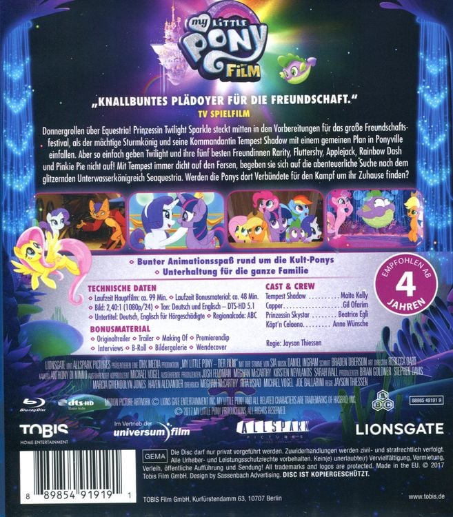 Produktbild: My Little Pony - Der Film
