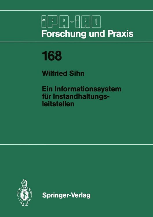 Produktbild: Ein Informationssystem f&uuml;r Instandhaltungsleitstellen