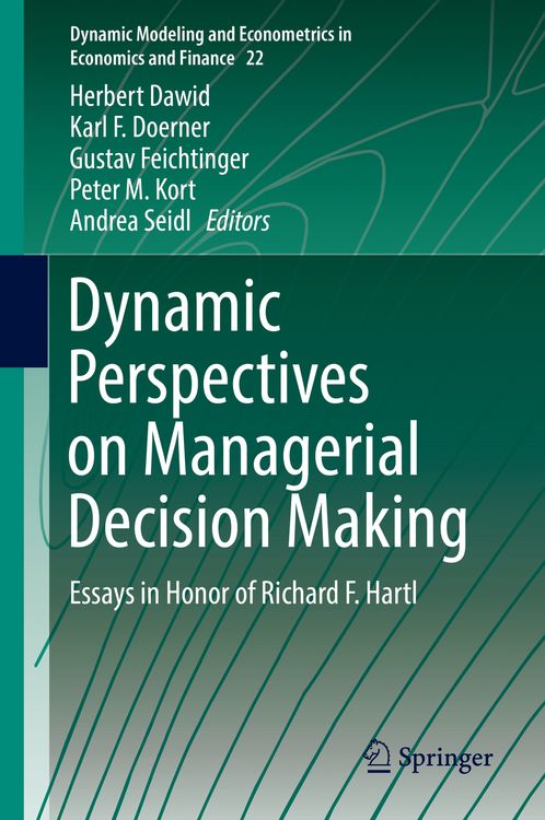 Produktbild: Dynamic Perspectives on Managerial Decision Making