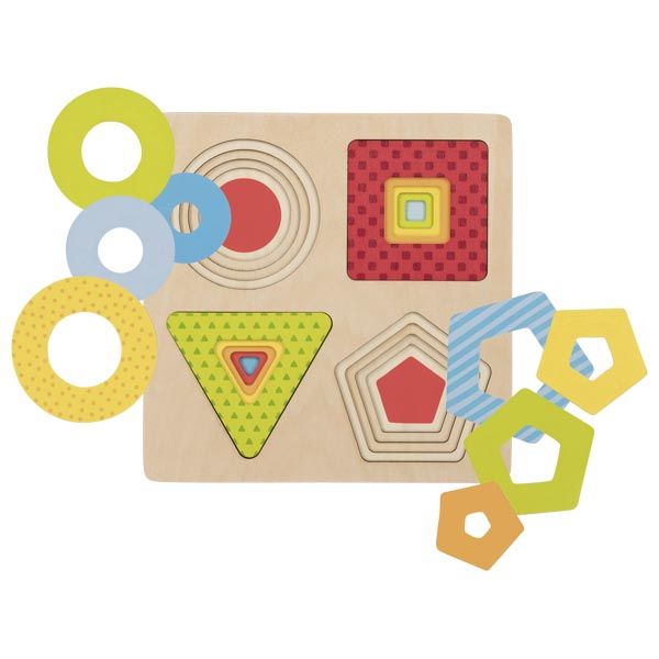 Produktbild: Schichtenpuzzle Formen