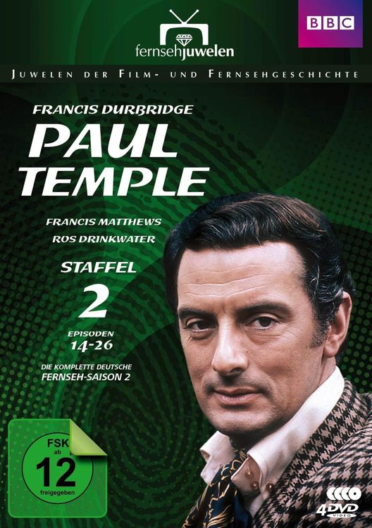 Francis Durbridge - Paul Temple - Box 2 [4 DVDs]