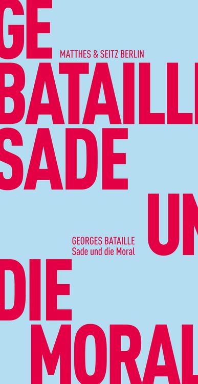 Produktbild: Sade und die Moral