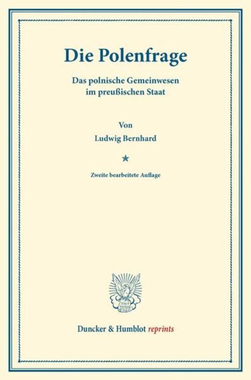 Produktbild: Die Polenfrage.