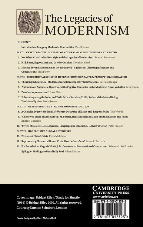 Produktbild: The Legacies of Modernism