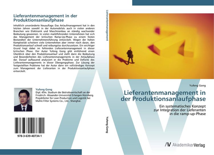 Produktbild: Lieferantenmanagement in der Produktionsanlaufphase