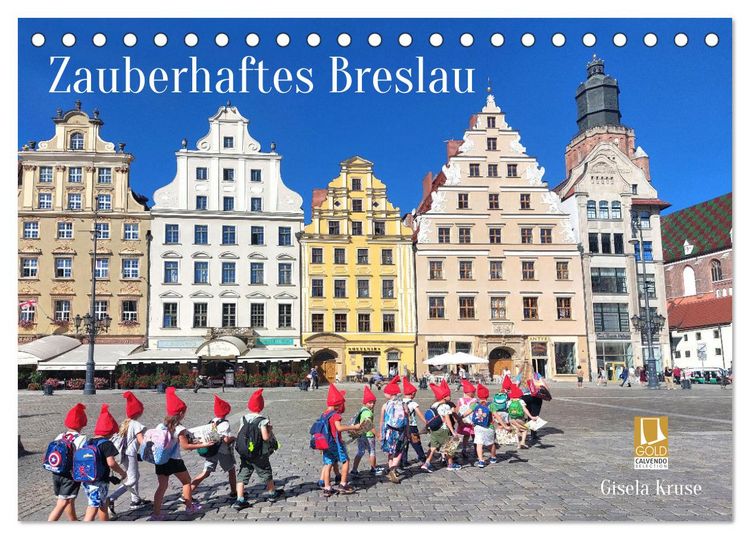 Produktbild: Zauberhaftes Breslau (Tischkalender 2026 DIN A5 quer), CALVENDO Monatskalender