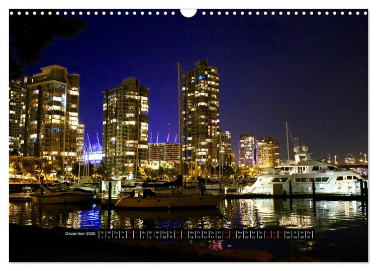 Produktbild: Vancouver - Tr&auml;umen zwischen Wolken und Meer (Wandkalender 2026 DIN A3 quer), CALVENDO Monatskalender