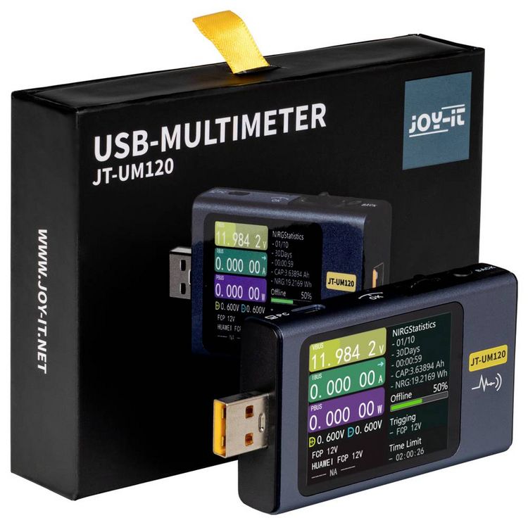 Produktbild: Joy-it JT-UM120 USB Multimeter