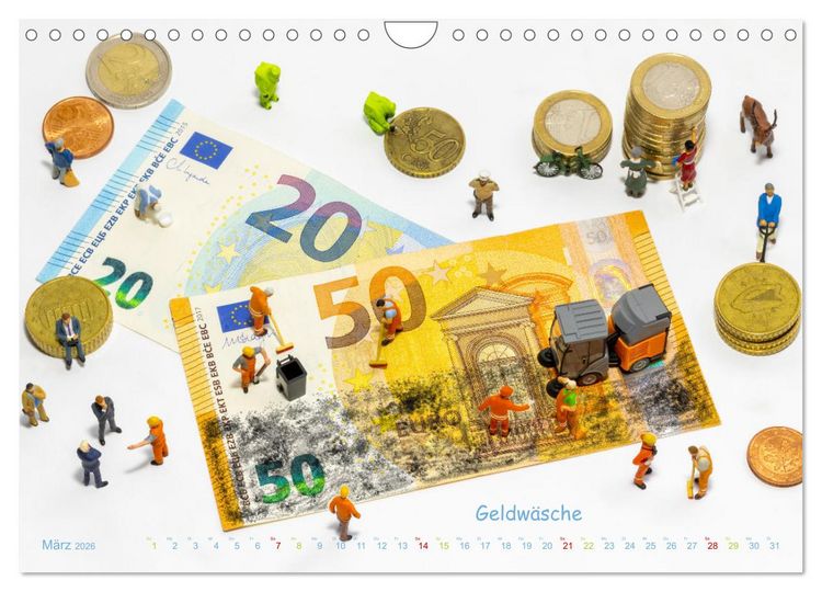 Produktbild: B&uuml;stenhalter ... und andere Mini-Welten (Wandkalender 2026 DIN A4 quer), CALVENDO Monatskalender