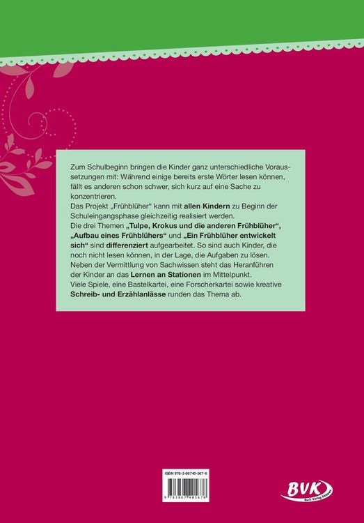 Produktbild: Fr&uuml;hbl&uuml;her im Anfangsunterricht