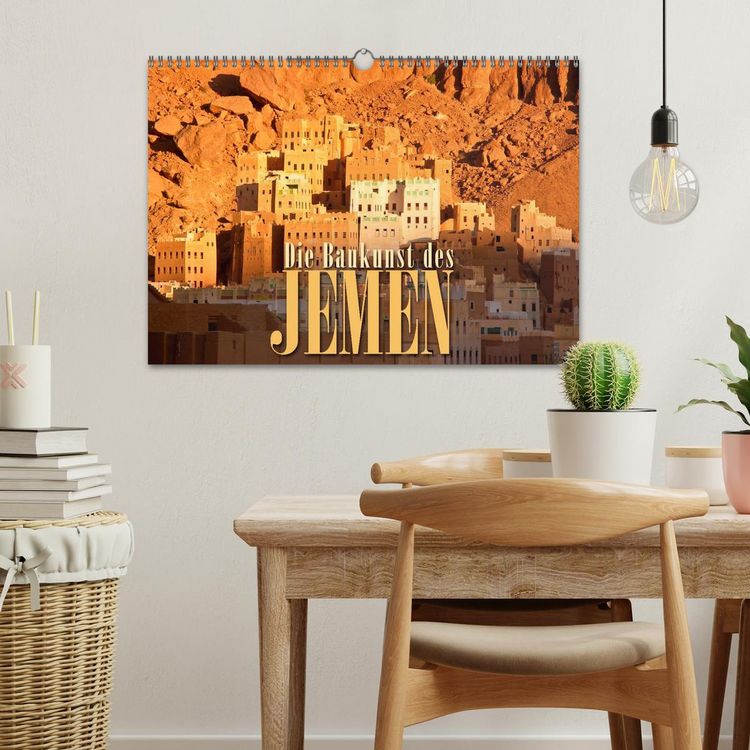 Produktbild: Die Baukunst des Jemen (Wandkalender 2026 DIN A3 quer), CALVENDO Monatskalender