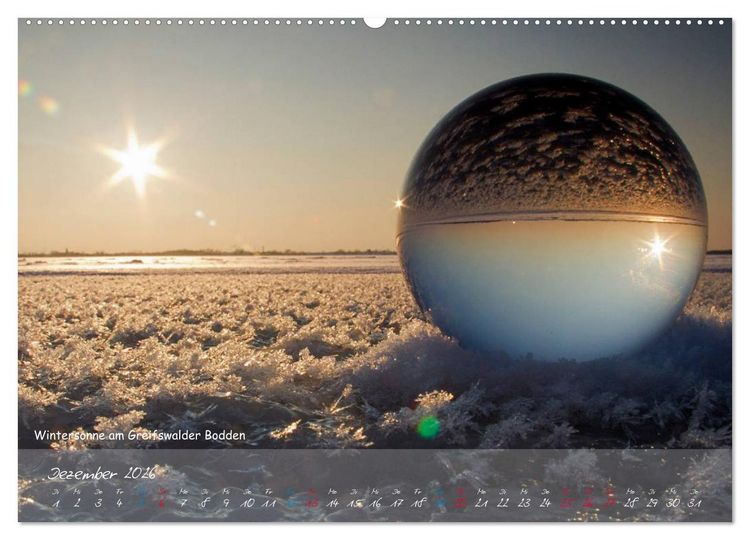 Produktbild: Natur und Glas (hochwertiger Premium Wandkalender 2026 DIN A2 quer), Kunstdruck in Hochglanz